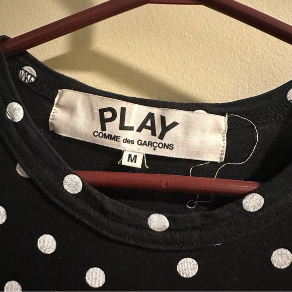 Comme Des Garçon Long-Sleeve Polka Dot Shirt - Picture 5 of 5
